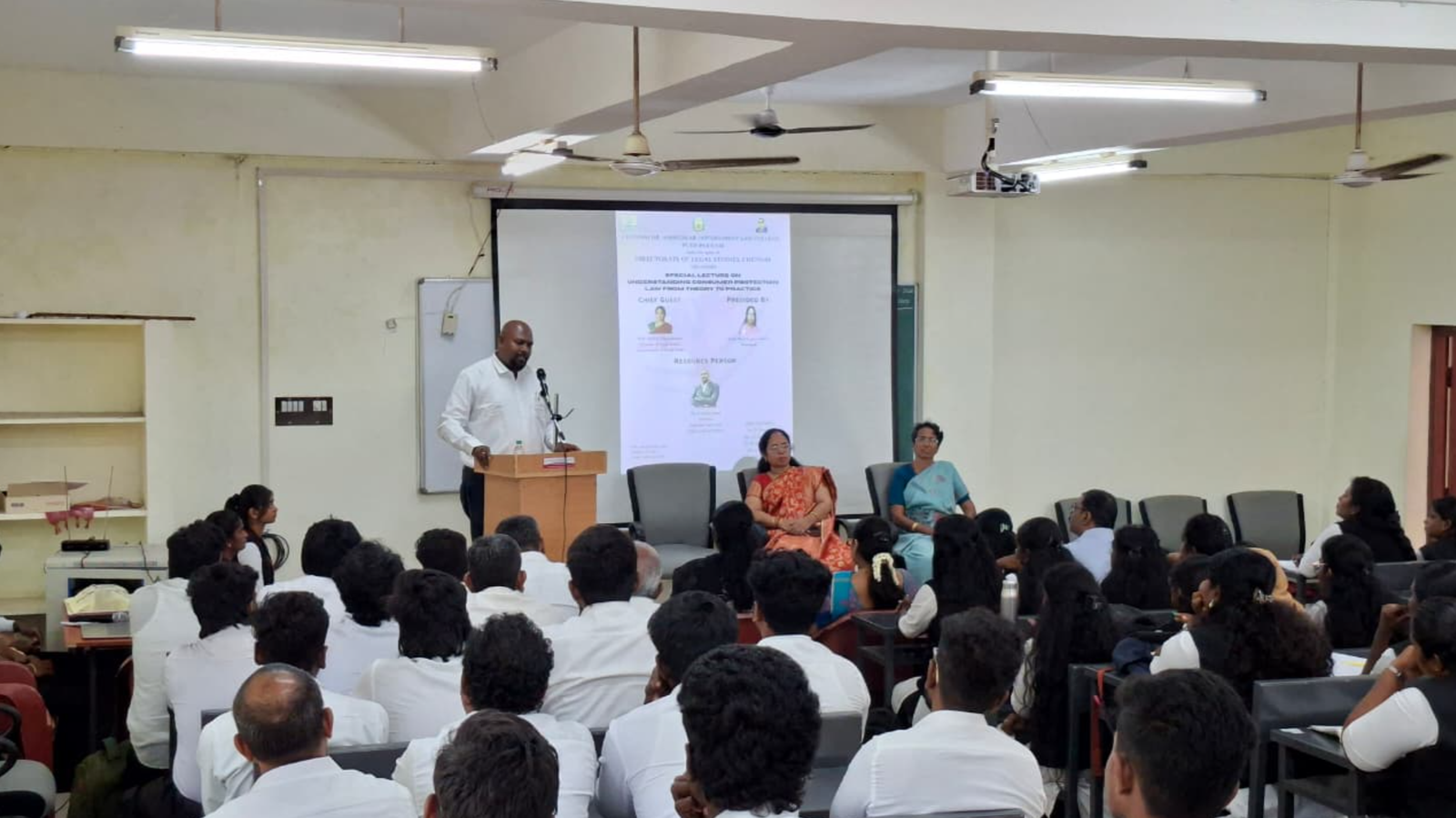 Orientation Programme at Chennai Dr. Ambedkar Government Law College, Pudupakkam